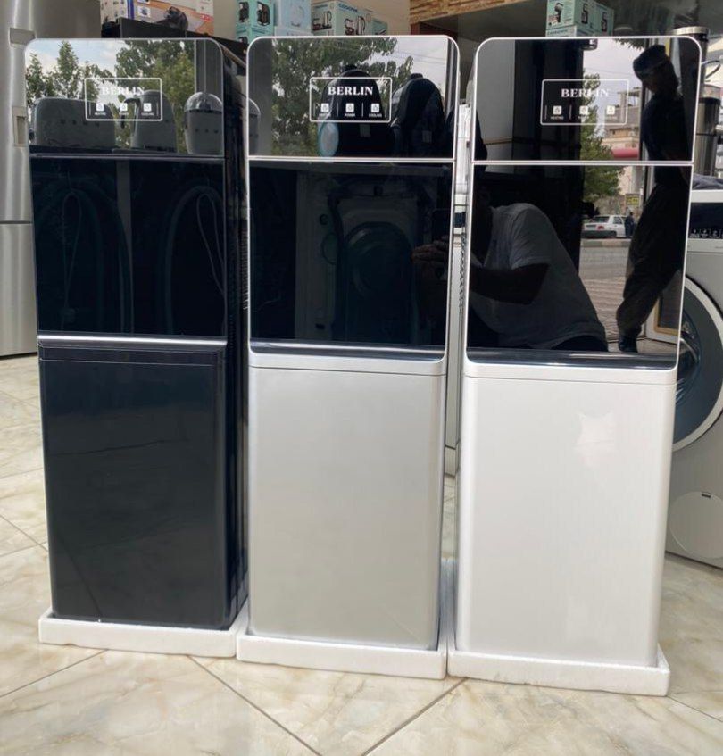 آبسردکن برلین مدل BE-109 یخچال‌دار سه شیر اصل بانه درجه یک